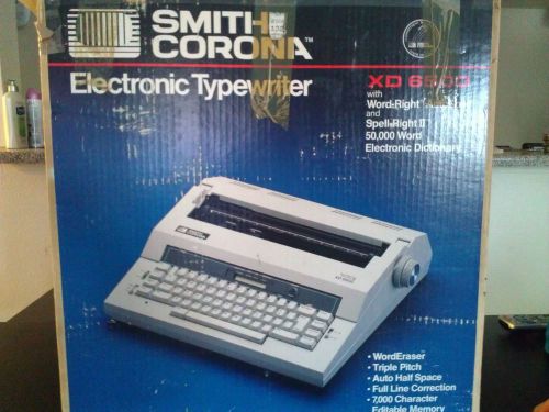 Electronic Typewriter XD-6500