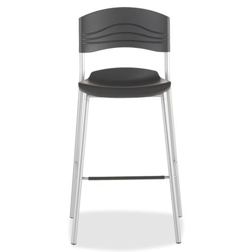Iceberg cafeworks bistro stool - powder coated steel frame -23&#034;x22&#034;x44&#034; for sale