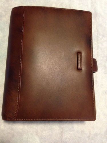 Franklin Covey Compact Saddler Binder - Choco