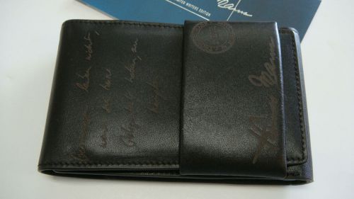 MONTBLANC THOMAS MANN LIMITED EDITION WALLET WITH NOTEPAD 100% AUTHENTIC NEW
