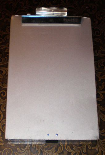 Saunders Metal / Aluminum Clipboard 1 Compartment Document Storage Box