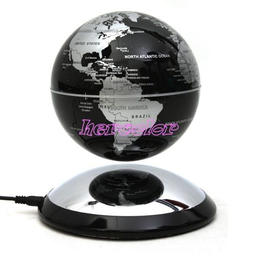 Antigravity magnetic levitation floating 6 inch globe map for educational for sale