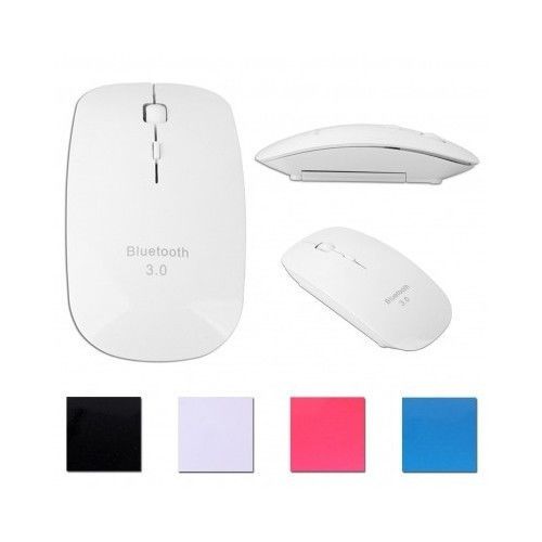 Hde slim bluetooth mouse optical with adjustable dpi pc andriod tablet travel for sale