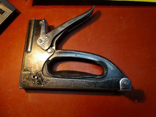VINTAGE SPEED PRODUCTS CO., LONG ISLAND, NY STAPLE GUN MODEL 200 - WORKS GREAT!!
