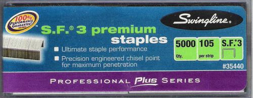 Swingline Box of 5000 Staples S.F. 3 Premium Staples Professional Plus Series