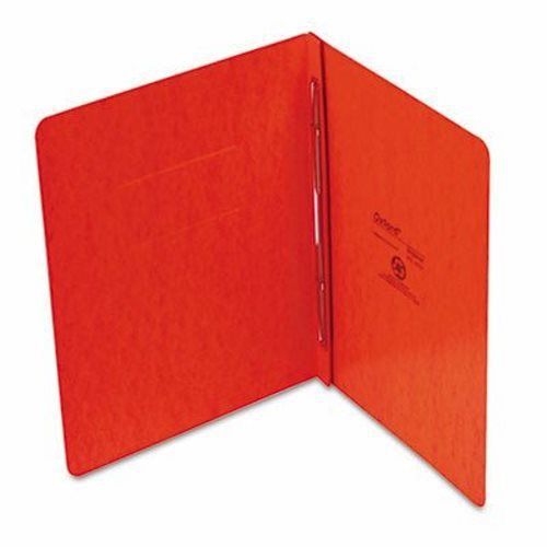 Oxford Report Cover, Prong Clip, Letter, 3&#034; Capacity, Tangerine (OXF12731)
