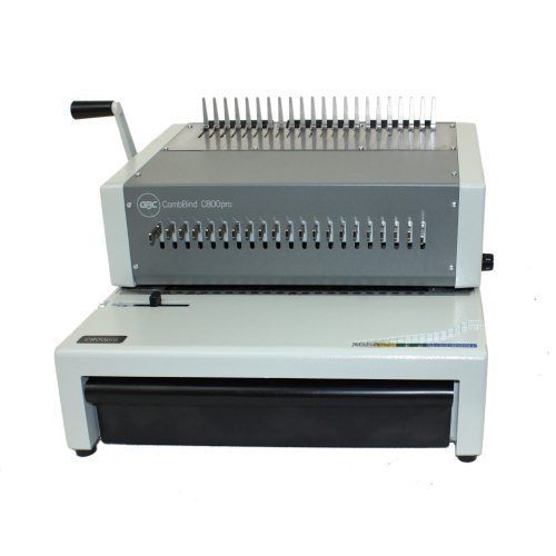 Gbc combbind c800pro electric comb binding machine free shipping for sale
