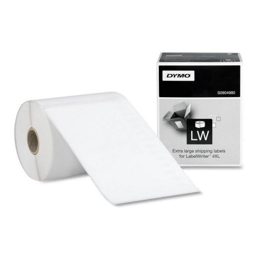 Dymo 1744907 shipping label black on white thermal 4 width x 6 length for sale