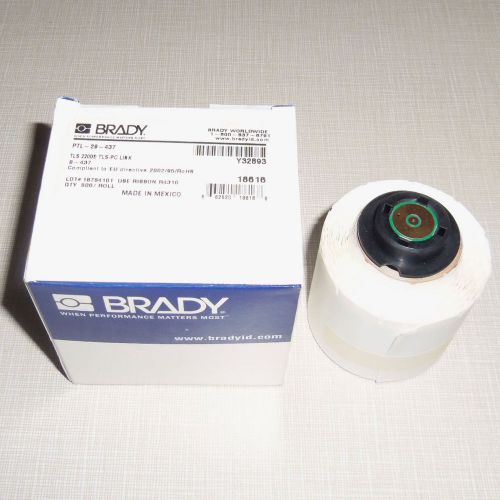 NEW BRADY PTL-29-437 TLS 2200 TLS-PC LINK LABEL PTL 29 437 PTL29437