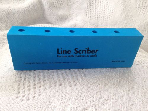 Line Scribber For Dry Erase Board Or Chalk Board. Makes Steady Ledger Lines.