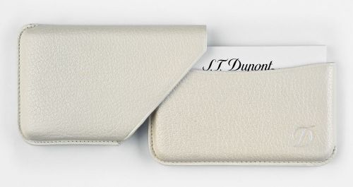 S.T. Dupont Liberte Business Card Holder - White - D-92026