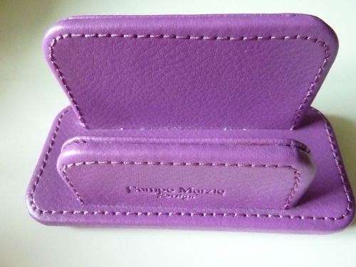 Business Card Holder Campo Marzio Purple/Violet BNWOT