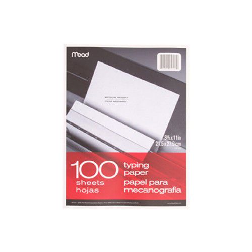 Mead Paper Typing 8 1/2 X 11 100 ct Set of 4