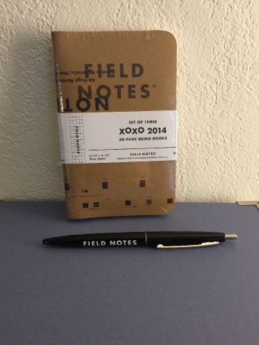 Field Notes: XOXO 2014 edition Glitch Edition + Fields Note Pen