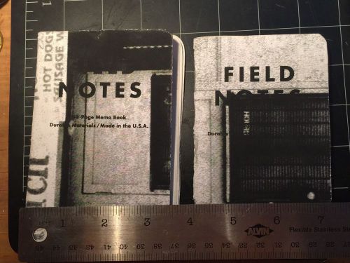Field Notes Notebook Set Of 2 Made In Austin Texas Workshop 9/28/2013