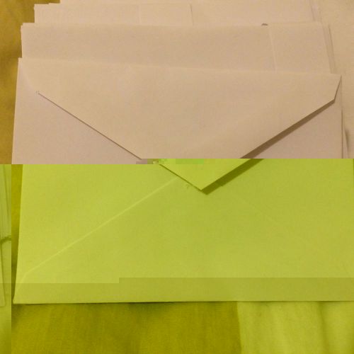 White Wove Card Invitation Envelopes 3-1/2 x 5 Qty 100