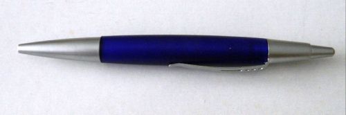 2 new parker style ballpoint pen retractable siemen blue ink has new refill