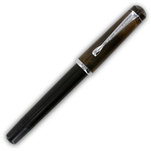 Noodler&#039;s ink konrad brush pen, fine point, black barrel - b/t for sale