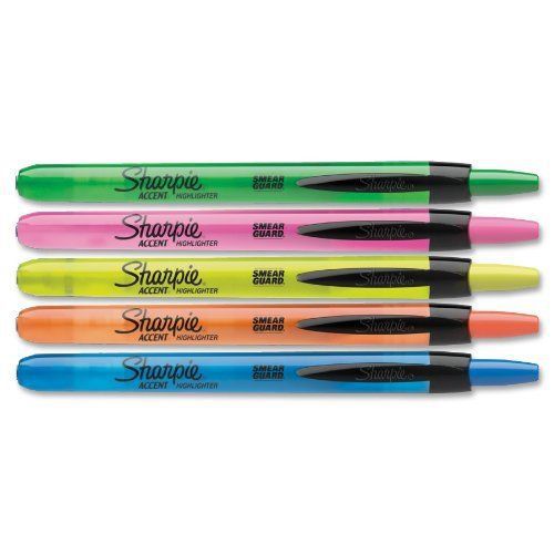 Sanford Accent Retractable Highlighters - Chisel Marker Point Style - (28175pp)
