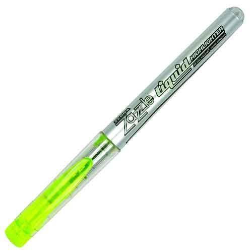 Zebra Zazzle Liquid Highlighter Chisel Tip Yellow