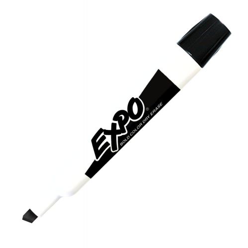 Expo Dry Erase Marker, Chisel, Black (Expo 83001) - 1 Each