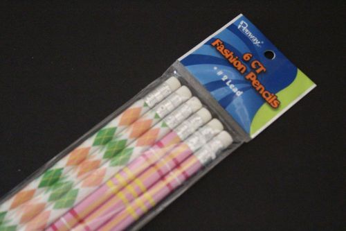 Penway 6 count Fashion Pencils
