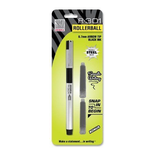 Zebra Pen R-301 Rollerball Pen - Medium Pen Point Type - 0.7 Mm Pen (zeb43511)