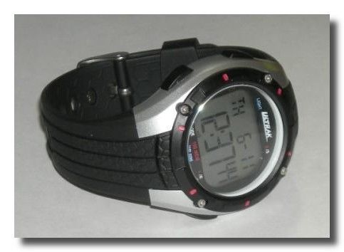 NEW ULTRAK 595 Sports Wristwatch, Pacer, 100-Lap Recall