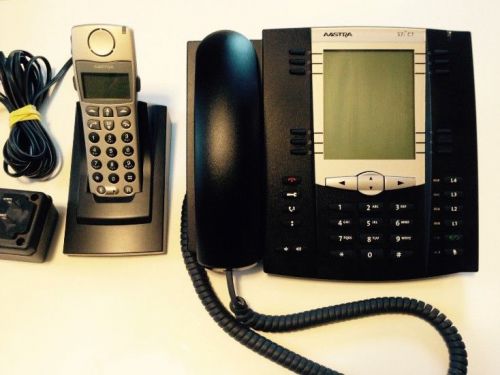 Astra 57i CT IP desk phone and Astra 480i CT IP Cordless Handset