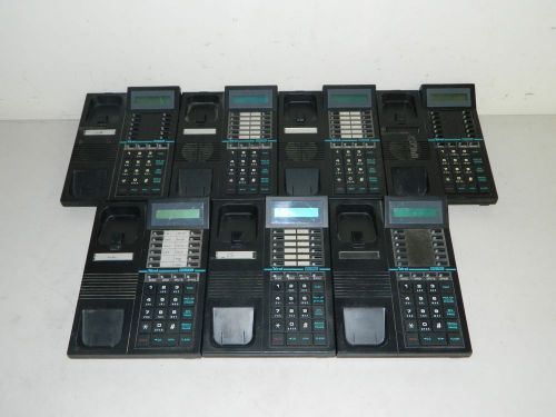 (Lot of 7) Telrad 16 Button Business Phones 79-520-0000/B  ((( w/o HAND SETS )))