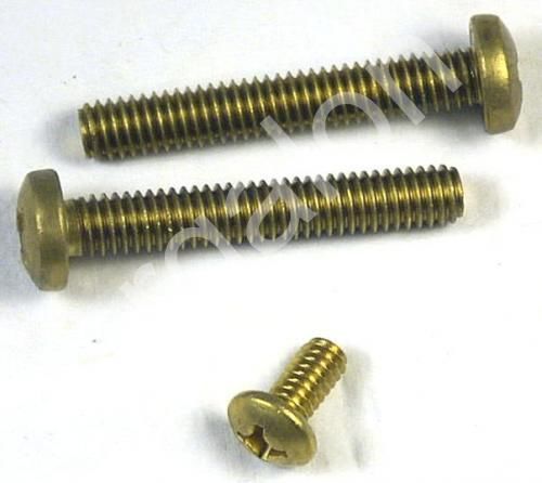 Brass screws for  1-1/4&#034; - 2&#034; ground clamps new for sale