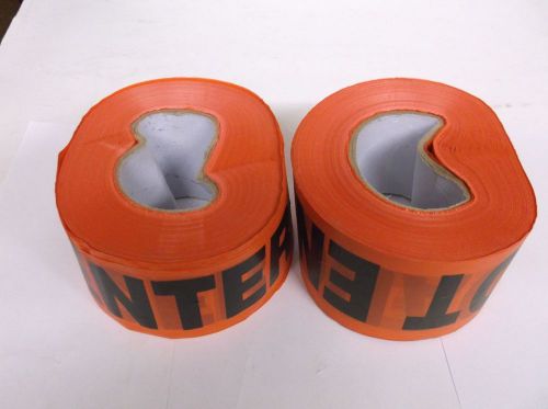 Barricade tape red/black 1000 ft ( 2 rolls) for sale