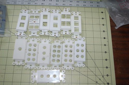 14+ Cat 5e &amp; cable Mounting Plates