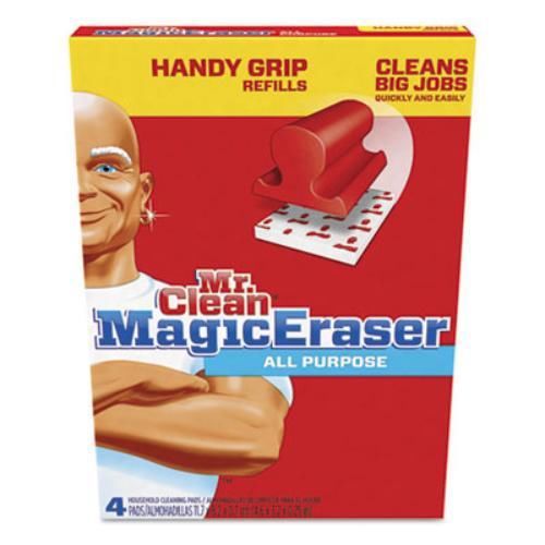 Procter &amp; Gamble 86439 Magic Eraser Replacement Pads For Handy Grip, 4 3/5 X 3