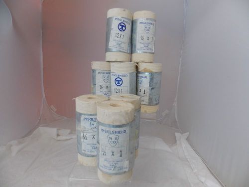 Lot of 10 INSULSHIELD Pre-Insulated CALCIUM SILICATE SUPPORTS 1/2&#034;x1&#034;
