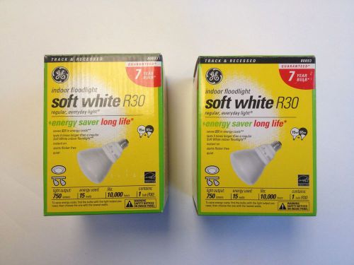 GE Indoor Floodlight Soft White R30 lot of 2