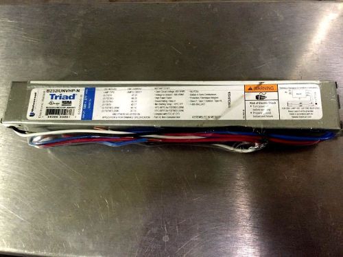 Universal triad electronic light ballast b2321unvhp-n 120 / 277 v new 9d073114 for sale