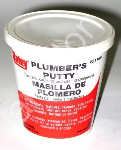 Plumber&#039;s Putty 14 OZ Stainless Caulking Sealing Compound USED