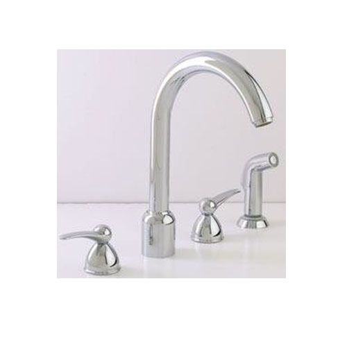 Hansgrohe metro kitchen faucet 4 hole with side sprayer #06668-000 chrome for sale