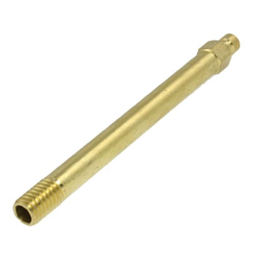 Mould Coupling 1/2&#034; Coarse Thread Dia Water Oil Pipe Brass Nipple 6&#034; Long