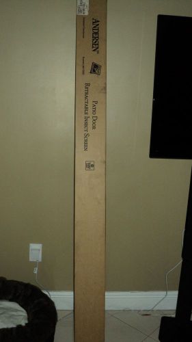 WHITE Andersen Retractable Insect Screen Part # 2573288 for 400 Series Doors NIB