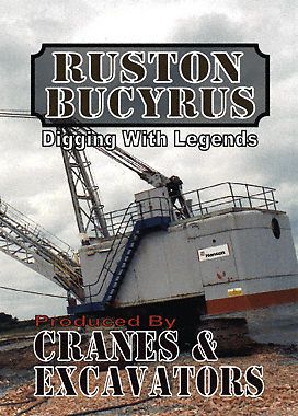 DVD Ruston Bucyrus - Digging With Legends