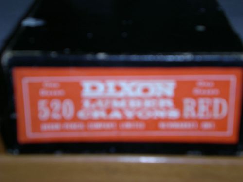 Vintage Dixon Lumber Crayon Box