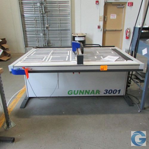 Gunnar 3001 XL CMC Mat Cutter Vacuum Hold Down 55&#034; x 81&#034; Table MFG 2005