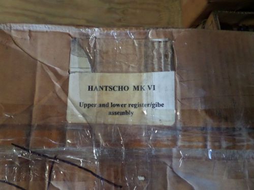 *Hantscho Mark VI Upper &amp; Lower RCR(Register Assembly)* NEW