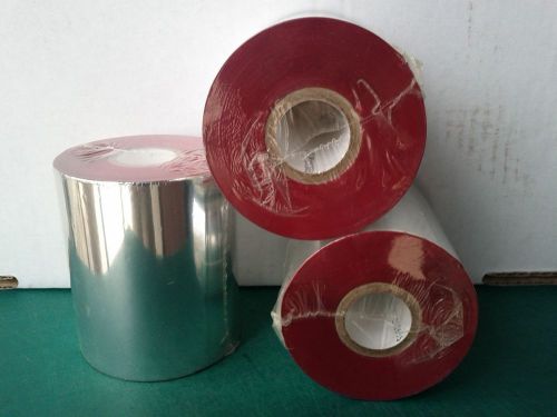 SPECIAL OFFER: 3 RIBBONS for THERMAL TRANSFER PRINTERS - wax - MAGENTA