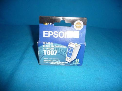 Lot 2pcs Epson T007 Black Ink Cartridge  C