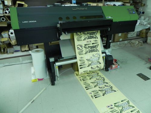 Wide Format Printing Roland LEC-300A (UV printer 4color+1white)