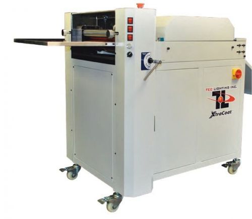Tec lighting uv coater coating machine for sale