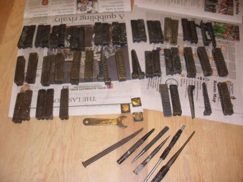 Quoins CHALLENGE / HEMPEL Letterpress Type - Lot of 30 pair PLUS Extras